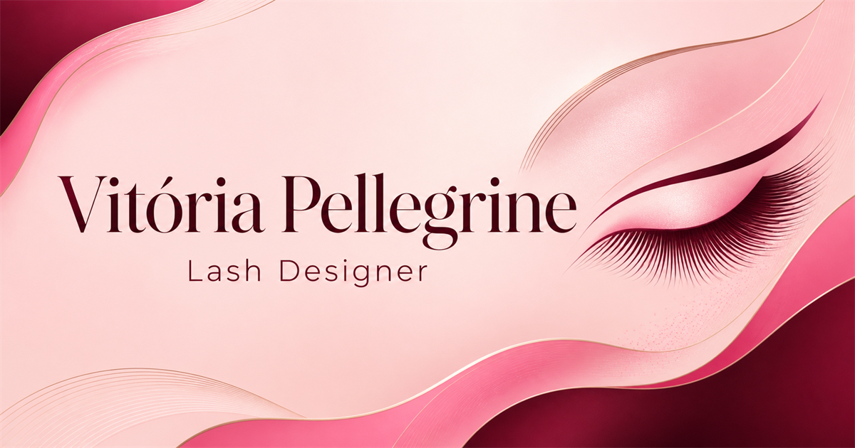 Vitória Pellegrine lash designer website